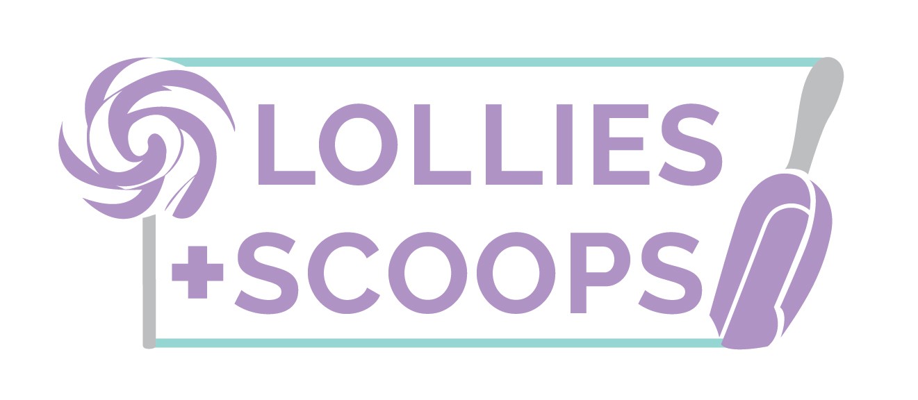 Lollies + Scoops logo